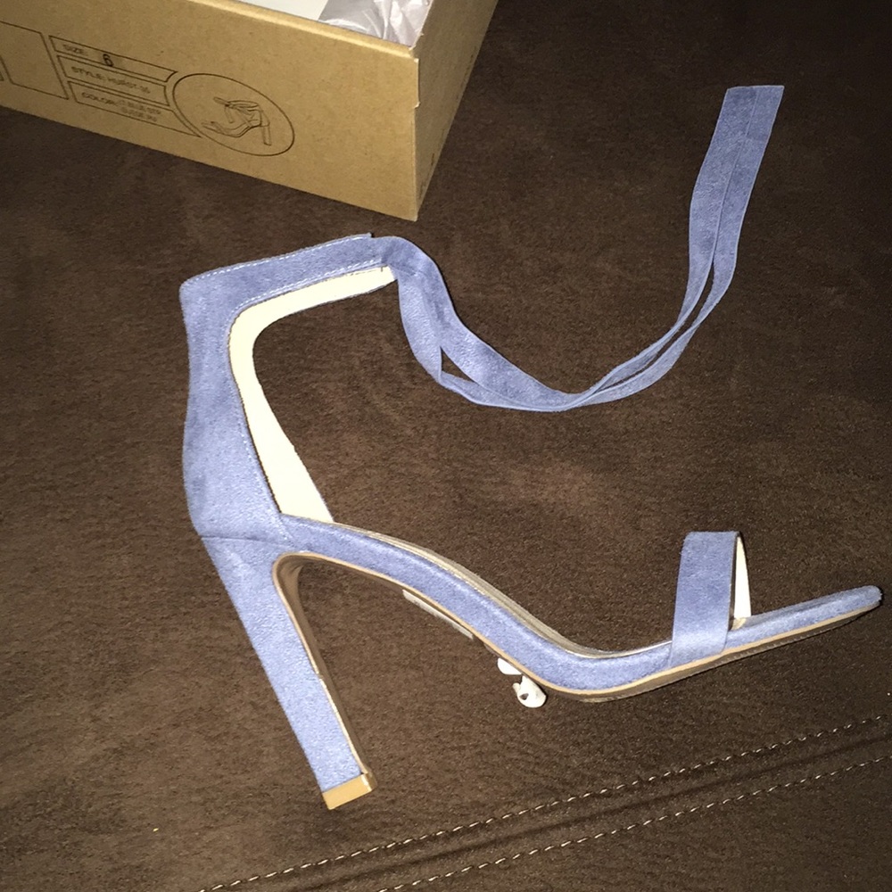 Light Blue Heels